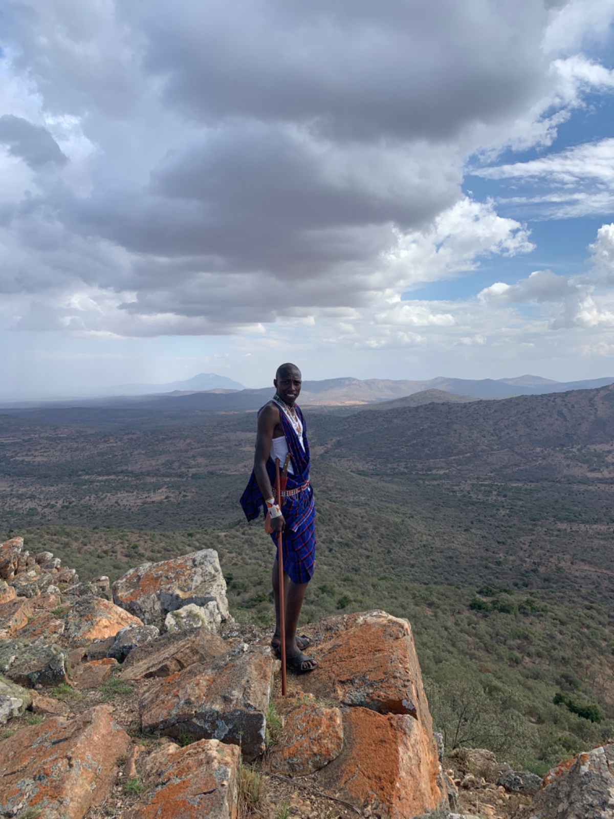 Maasai elders in council discussing land management