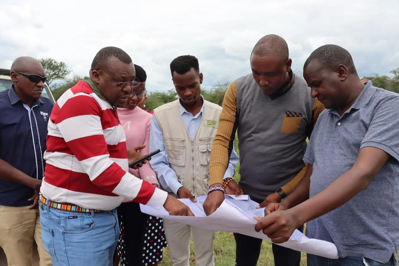 Wildlife corridor in Central Kajiado